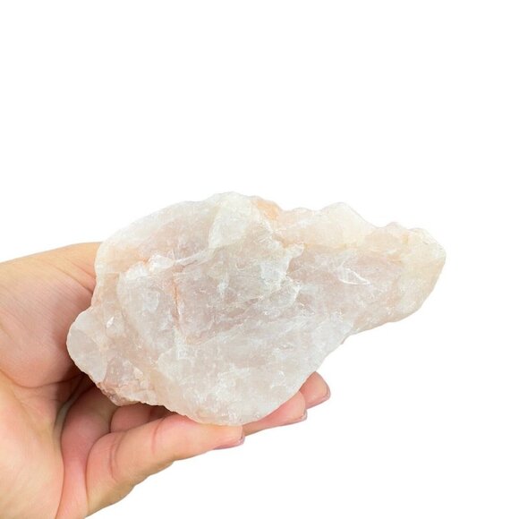 1960s Vintage Metal Flowers On A Pink Stone Mineral Rock Mid Century Figurine - Picture 5 of 10